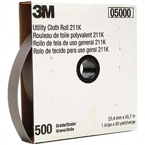 1" x 50 Yd 500 Grit Aluminum Oxide Shop Roll 1" x 50 Yd 500 Grit Aluminum Oxide Shop Roll