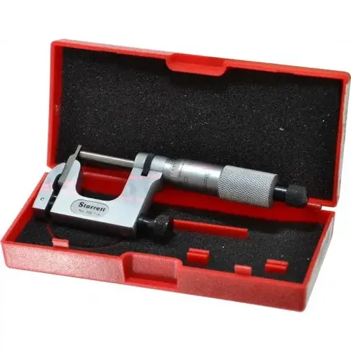 0 to 1 Inch Range, Carbide Face, Satin Chrome Coated, Mechanical Multi Anvil Micrometer 0 to 1 Inch Range, Carbide Face, Satin Chrome Coated, Mechanical Multi Anvil Micrometer