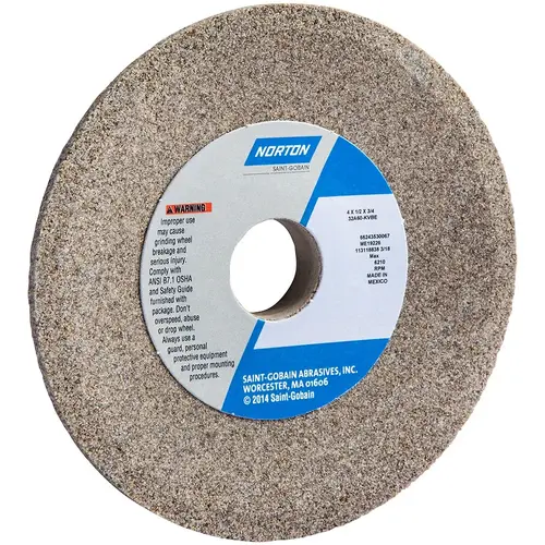 Tool & Cutting Grinding Wheel: 4" Dia, 60 Grit, K Hardness, Type 12 Tool & Cutting Grinding Wheel: 4" Dia, 60 Grit, K Hardness, Type 12