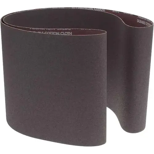 Abrasive Belt: 10" Wide, 70-1/2" Long, 80 Grit, Aluminum Oxide Abrasive Belt: 10" Wide, 70-1/2" Long, 80 Grit, Aluminum Oxide