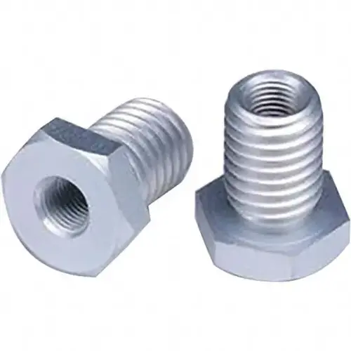 Adapter for Sanding Discs: 5/8-11 & M10 x 1.25, Female & Male Adapter for Sanding Discs: 5/8-11 & M10 x 1.25, Female & Male