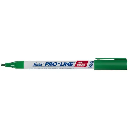 PRO-LINE Fine and Micro Liquid Paint Marker, Green, 1/16 in Tip, Fine PRO-LINE Fine and Micro Liquid Paint Marker, Green, 1/16 in Tip, Fine