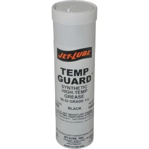 Temp-Guard High-Temp Grease, 14 oz, Cartridge, 1.5 NLGI Black Temp-Guard High-Temp Grease, 14 oz, Cartridge, 1.5 NLGI Black