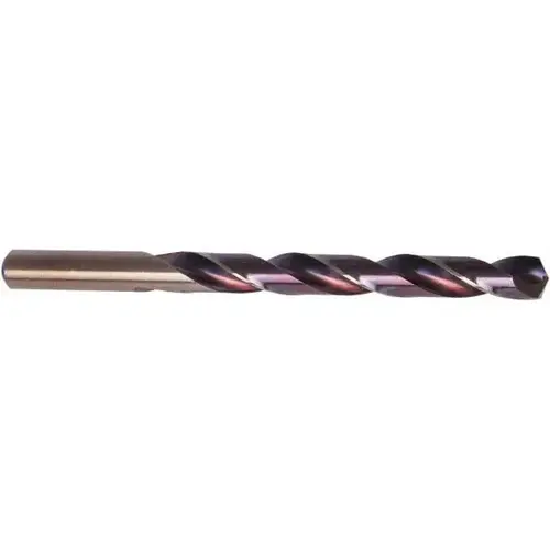 Jobber Length Drill Bit: #3, 135 degree, High Speed Steel - pack of 12