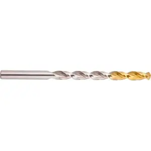 National Twist Drill 027639AW Jobber Length Drill Bit: 7/16" Dia, 130 degree, Cobalt TiN