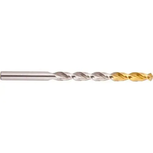 Jobber Length Drill Bit: Letter A, 130 degree, Cobalt TiN