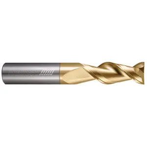 Helical Solutions 32 Square End Mill: 1/8" Dia, 3/8" LOC, 2 Flutes, Solid Carbide Zplus