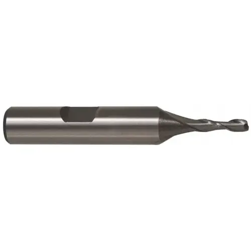 Square End Mill: 5/16" Dia, 9/16" LOC, 2 Flutes, Cobalt Bright/Uncoated Square End Mill: 5/16" Dia, 9/16" LOC, 2 Flutes, Cobalt Bright/Uncoated