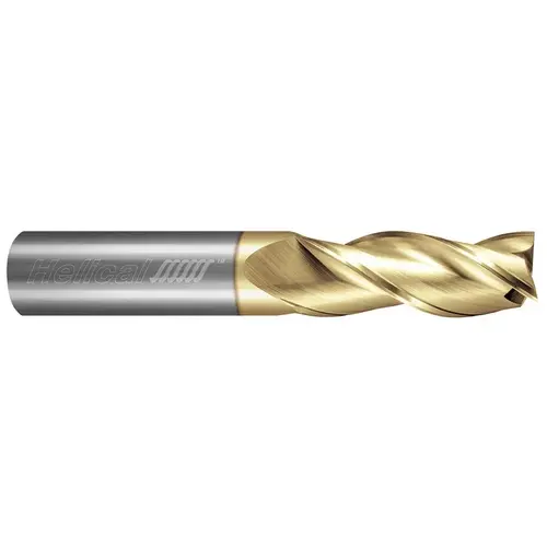 Square End Mill: 1/4" Dia, 1-1/4" LOC, 3 Flute, Solid Carbide Zplus Square End Mill: 1/4" Dia, 1-1/4" LOC, 3 Flute, Solid Carbide Zplus