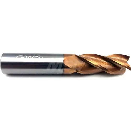 Corner Radius End Mill: 1/2" Dia, 5/8" LOC, 0.015" Radius, 4 Flutes, Solid Carbide FX7 Corner Radius End Mill: 1/2" Dia, 5/8" LOC, 0.015" Radius, 4 Flutes, Solid Carbide FX7