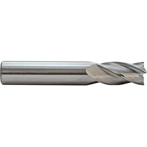 Corner Radius End Mill: 3/8" Dia, 1" LOC, 0.015" Radius, 4 Flutes, Solid Carbide ALtima Corner Radius End Mill: 3/8" Dia, 1" LOC, 0.015" Radius, 4 Flutes, Solid Carbide ALtima