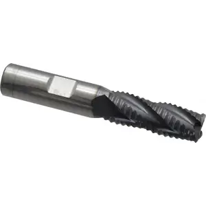 ProMax 100-03214 Corner Radius End Mill: 1/2" Dia, 1-1/4" LOC, 0.055 to 0.065" Radius, 4 Flutes, Solid Carbide