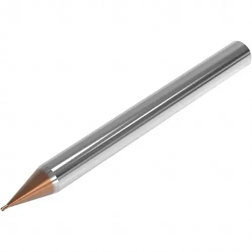 Ball End Mill: 0.0315" Dia, 2 Flute, Solid Carbide HXT Ball End Mill: 0.0315" Dia, 2 Flute, Solid Carbide HXT