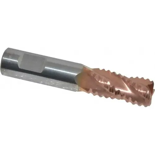 Corner Radius End Mill: 3/8" Dia, 5/8" LOC, 0.055 to 0.065" Radius, 4 Flutes, Solid Carbide Corner Radius End Mill: 3/8" Dia, 5/8" LOC, 0.055 to 0.065" Radius, 4 Flutes, Solid Carbide