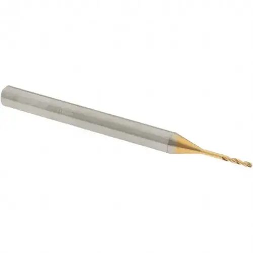 Screw Machine Length Drill Bit: #69, 150 degree Point, Vanadium High Speed Steel Titanium Nitride Screw Machine Length Drill Bit: #69, 150 degree Point, Vanadium High Speed Steel Titanium Nitride