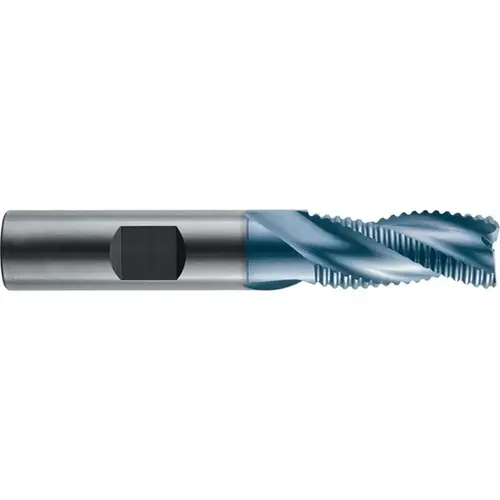 Square End Mill: 1 inch Dia, 2-1/2 inch LOC, 1 inch Shank Dia, 5 inch OAL, 3 Flutes, Solid Carbide Square End Mill: 1 inch Dia, 2-1/2 inch LOC, 1 inch Shank Dia, 5 inch OAL, 3 Flutes, Solid Carbide