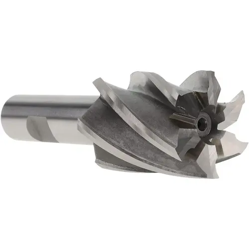 Square End Mill: 1-7/16" Dia, 2" LOC, 6 Flutes, High Speed Steel Bright/Uncoated