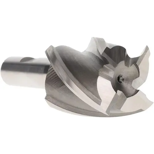 Square End Mill: 1-3/4" Dia, 2" LOC, 4 Flutes, High Speed Steel Bright/Uncoated Square End Mill: 1-3/4" Dia, 2" LOC, 4 Flutes, High Speed Steel Bright/Uncoated