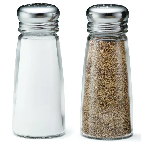 Tablecraft 3 Ounce Salt And Pepper Shaker, 24 Each Tablecraft 3 Ounce Salt And Pepper Shaker, 24 Each