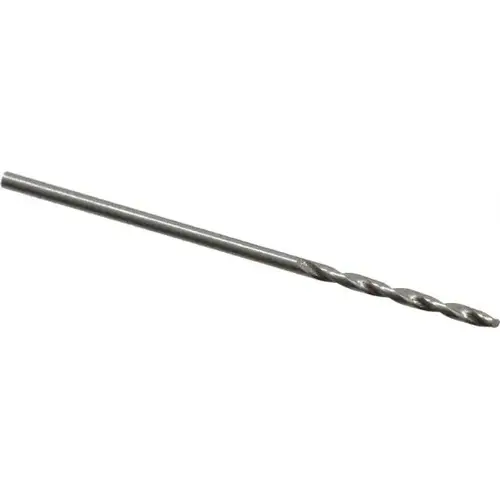 Screw Machine Length Drill Bit: 3/64" Dia, 135 deg Point, High-Speed Steel TiN Screw Machine Length Drill Bit: 3/64" Dia, 135 deg Point, High-Speed Steel TiN