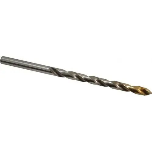Jobber Drill: #5, 118 deg Point, High Speed Steel TiN Jobber Drill: #5, 118 deg Point, High Speed Steel TiN