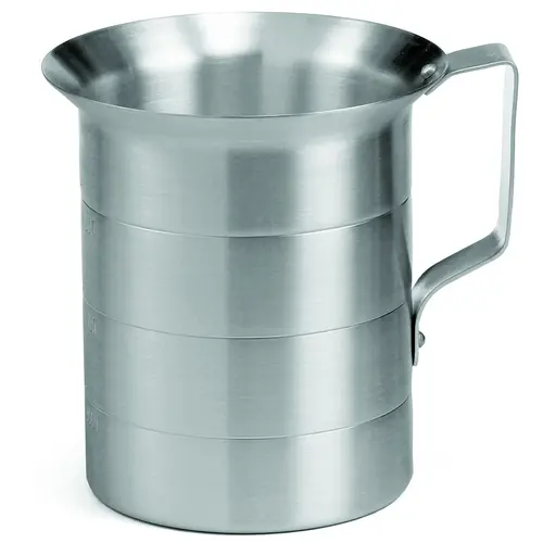 MEASURE TWO QUART ALUMINUM MEASURE TWO QUART ALUMINUM