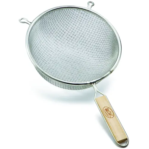 STRAINER 8 INCH DOUBLE MEDIUM MESH STRAINER 8 INCH DOUBLE MEDIUM MESH