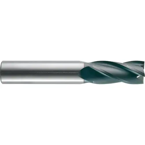 Corner Chamfer End Mill: 3/16" Dia, 5/8" LOC, 4 Flutes, 0.0030 to 0.0050" Chamfer Width, Solid Carbide AlTiN Corner Chamfer End Mill: 3/16" Dia, 5/8" LOC, 4 Flutes, 0.0030 to 0.0050" Chamfer Width, Solid Carbide AlTiN