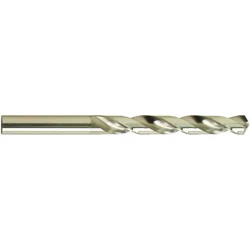 Jobber Drill: 19/32" Dia, 118 deg Point, High Speed Steel Oxide