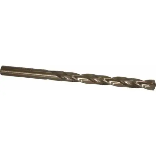 Jobber Length Drill Bit: 19/64" Dia, 135 degree, Cobalt Jobber Length Drill Bit: 19/64" Dia, 135 degree, Cobalt
