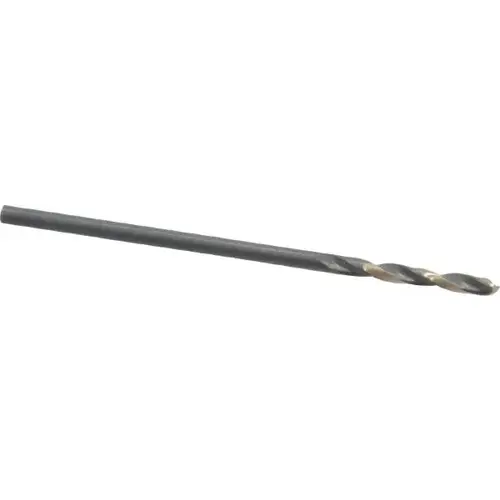 Screw Machine Length Drill Bit: 0.0625" Dia, 135 degree, High Speed Steel Coated