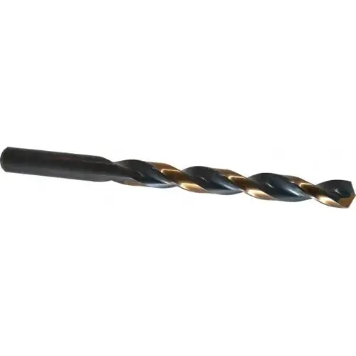 Jobber Length Drill Bit: 0.404" Dia, 135 degree, High Speed Steel Jobber Length Drill Bit: 0.404" Dia, 135 degree, High Speed Steel