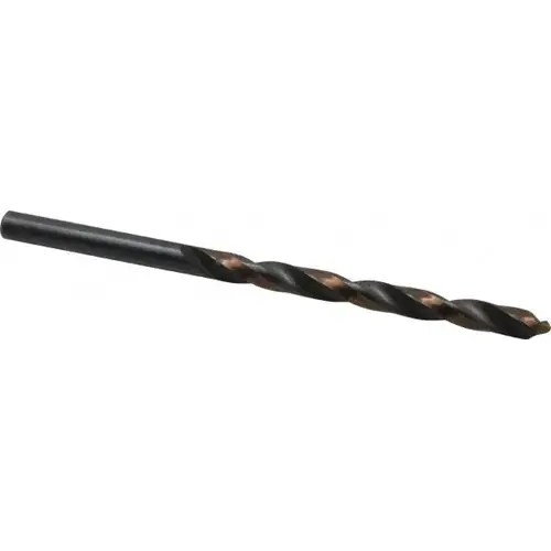 Jobber Length Drill Bit: 3/16" Dia, 118 degree, High Speed Steel Oxide Jobber Length Drill Bit: 3/16" Dia, 118 degree, High Speed Steel Oxide