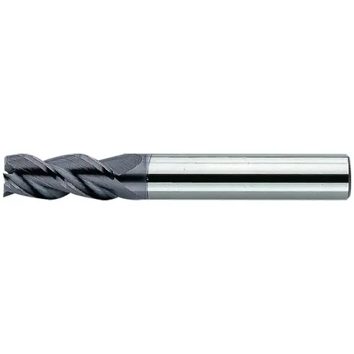 Square End Mills; Mill Diameter (mm): 3.97 ; Mill Diameter (Decimal Inch): 0.1562 ; Mill Diameter (Inch): 5/32 ; Number Of Flutes: 3 ; End Mill Material: Solid Carbide ; Length of Cut (Decimal Inch): 0.3910 AlTiCrN