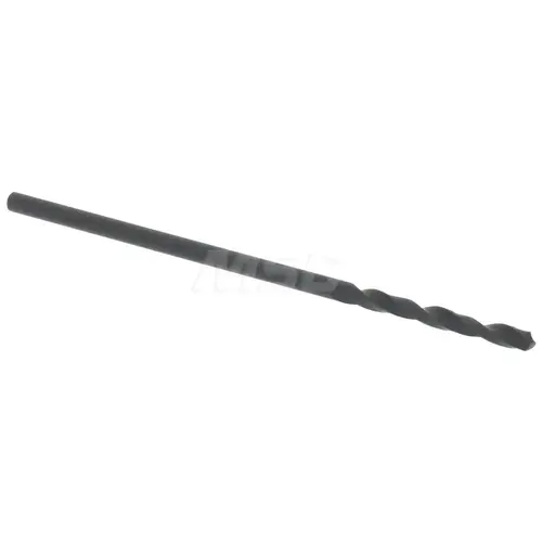 Screw Machine Length Drill Bit: Size #56, 135 deg Point, High-Speed Steel Oxide