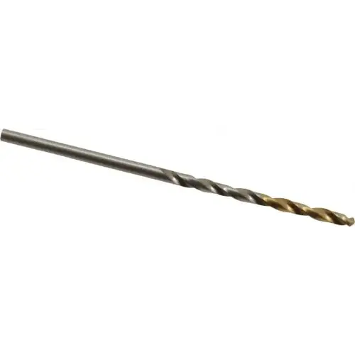 Jobber Drill: #46, 118 deg Point, High Speed Steel TiN Jobber Drill: #46, 118 deg Point, High Speed Steel TiN