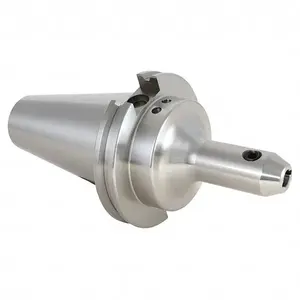 Techniks 22945B End Mill Holder: CAT50 Taper Shank, 1" Hole