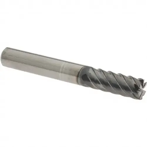 Corner Radius End Mill: 8 mm Dia, 19 mm LOC, 0.5 mm Radius, 6 Flutes, Solid Carbide WXS Corner Radius End Mill: 8 mm Dia, 19 mm LOC, 0.5 mm Radius, 6 Flutes, Solid Carbide WXS