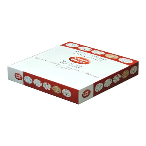 Handy Wacks 12 Inch X 12 Inch X 2.5 Inch Mexican Pepper Deli Paper, 1000 Count