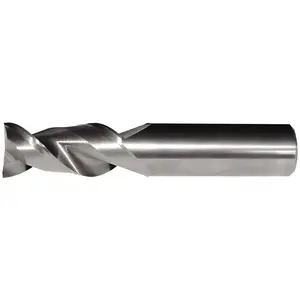 Kennametal 3876364 Corner Radius End Mill: 1/4" Dia, 1" LOC, 0.03" Radius, 2 Flutes, Solid Carbide Bright/Uncoated