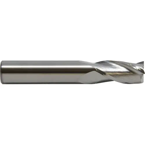 Corner Radius End Mill: 0.0937" Dia, 9/32" LOC, 0.01" Radius, 3 Flutes, Solid Carbide Corner Radius End Mill: 0.0937" Dia, 9/32" LOC, 0.01" Radius, 3 Flutes, Solid Carbide