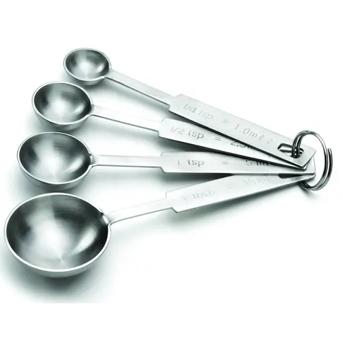 Tablecraft Premium 4 Piece Measuring Spoon Set, 1 Set Tablecraft Premium 4 Piece Measuring Spoon Set, 1 Set