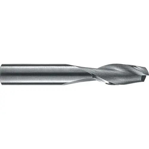 Square End Mill: 3/16 inch Dia, 5/8 inch LOC, 3/16 inch Shank Dia, 2 inch OAL, 2 Flutes, Solid Carbide