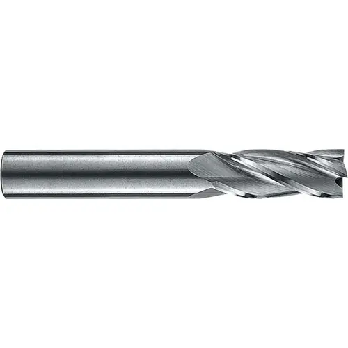 Square End Mill: 5/16 inch Dia, 13/16 inch LOC, 5/16 inch Shank Dia, 2-1/2 inch OAL, 4 Flutes, Solid Carbide Square End Mill: 5/16 inch Dia, 13/16 inch LOC, 5/16 inch Shank Dia, 2-1/2 inch OAL, 4 Flutes, Solid Carbide