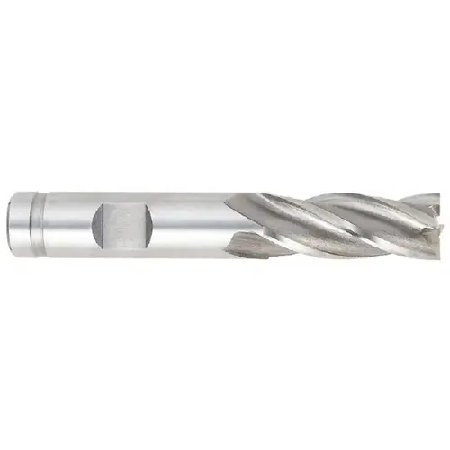 Square End Mill: 27/32 inch Dia, 1-7/8 inch LOC, 5/8 inch Shank Dia, 4 inch OAL, 6 Flutes, Vanadium High Speed Steel Square End Mill: 27/32 inch Dia, 1-7/8 inch LOC, 5/8 inch Shank Dia, 4 inch OAL, 6 Flutes, Vanadium High Speed Steel