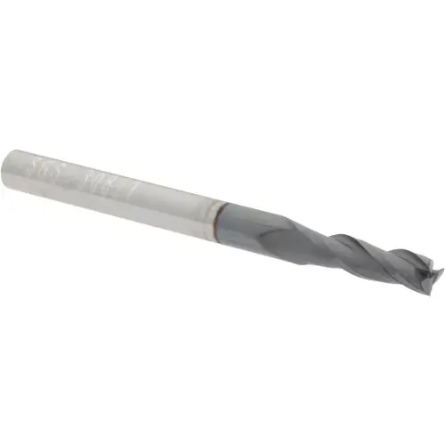 Square End Mill: 7/64" Dia, 3/8" LOC, 3 Flutes, Solid Carbide Square End Mill: 7/64" Dia, 3/8" LOC, 3 Flutes, Solid Carbide