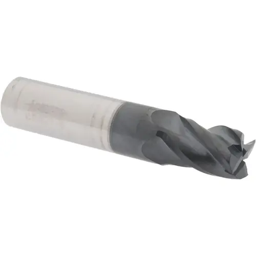 Square End Mill: 29/64 inch Dia, 5/8 inch LOC, 1/2 inch Shank Dia, 2-1/2 inch OAL, 4 Flutes, Solid Carbide Square End Mill: 29/64 inch Dia, 5/8 inch LOC, 1/2 inch Shank Dia, 2-1/2 inch OAL, 4 Flutes, Solid Carbide