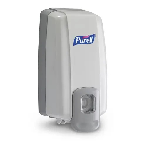 NXT Push-Style Space Saver 1000mL Sanitizer Dispenser Gray NXT Push-Style Space Saver 1000mL Sanitizer Dispenser Gray