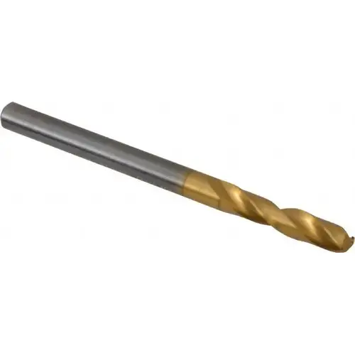 Screw Machine Length Drill Bit: 0.1719" Dia, 140 degree, Solid Carbide Coated Screw Machine Length Drill Bit: 0.1719" Dia, 140 degree, Solid Carbide Coated