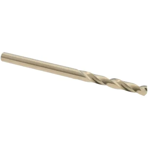 Screw Machine Length Drill Bit: Size #31, 135 deg Point, Cobalt Bright/Uncoated Screw Machine Length Drill Bit: Size #31, 135 deg Point, Cobalt Bright/Uncoated